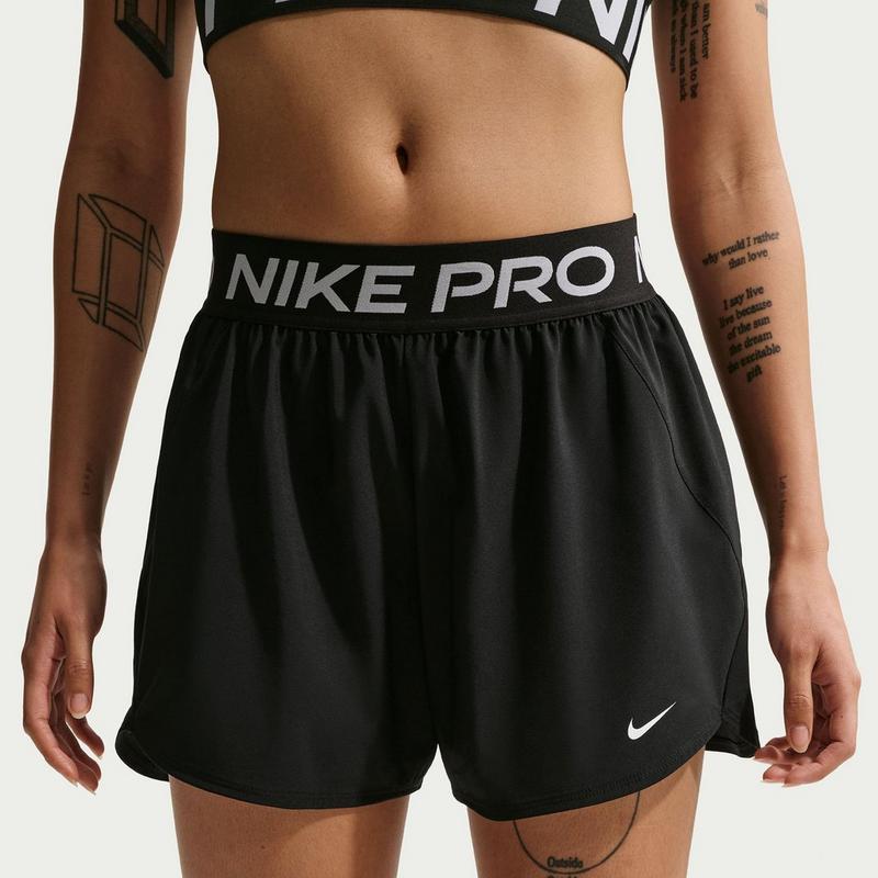 Nike Women's Pro Dri-FIT Brief-Lined 3" Woven Short