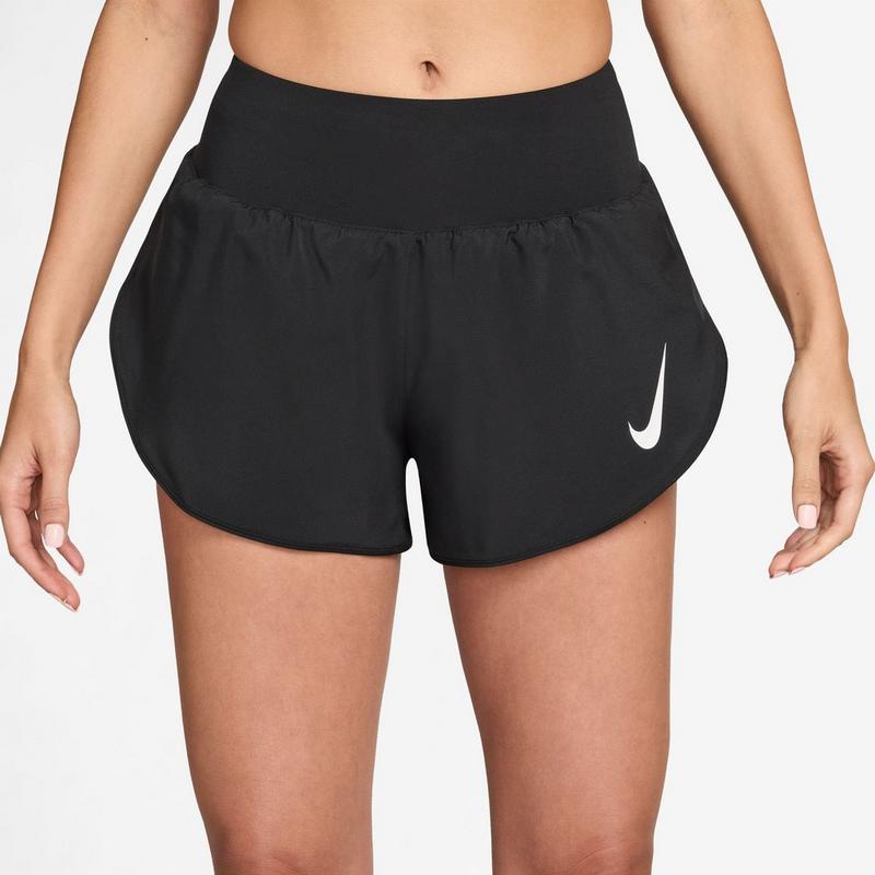 Nike Women's Tempo Flow Swoosh Brief-Lined Short