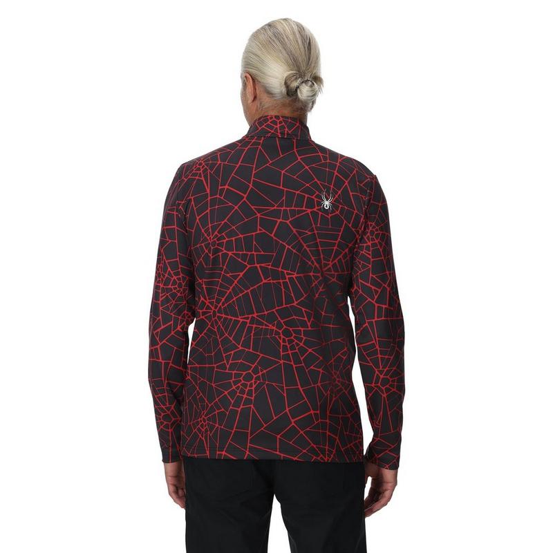 Spyder Haut &agrave; demi-glissi&egrave;re Podium pour hommes