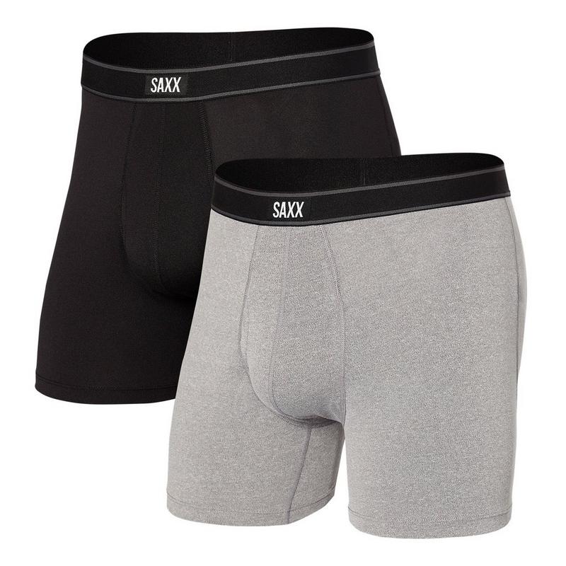 Saxx Men's Daytripper Comfort Stretch Boxer Brief (2 Pack)