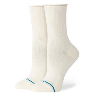 Stance Women's Rolled Cuff Quarter Sock