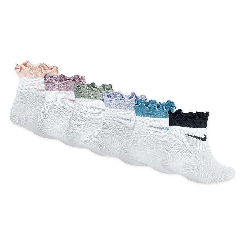 Nike Kids' Ruffle Ankle Sock (6 Pack)