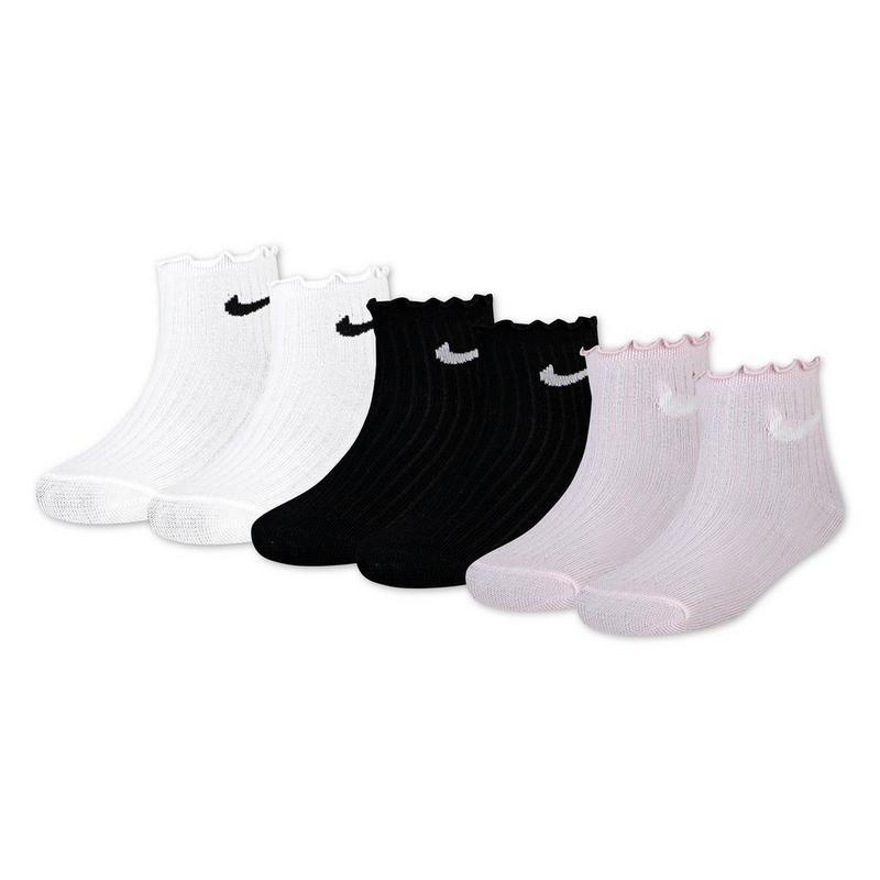 Nike Kids' Lettuce Welt Ankle Sock (6 Pack)