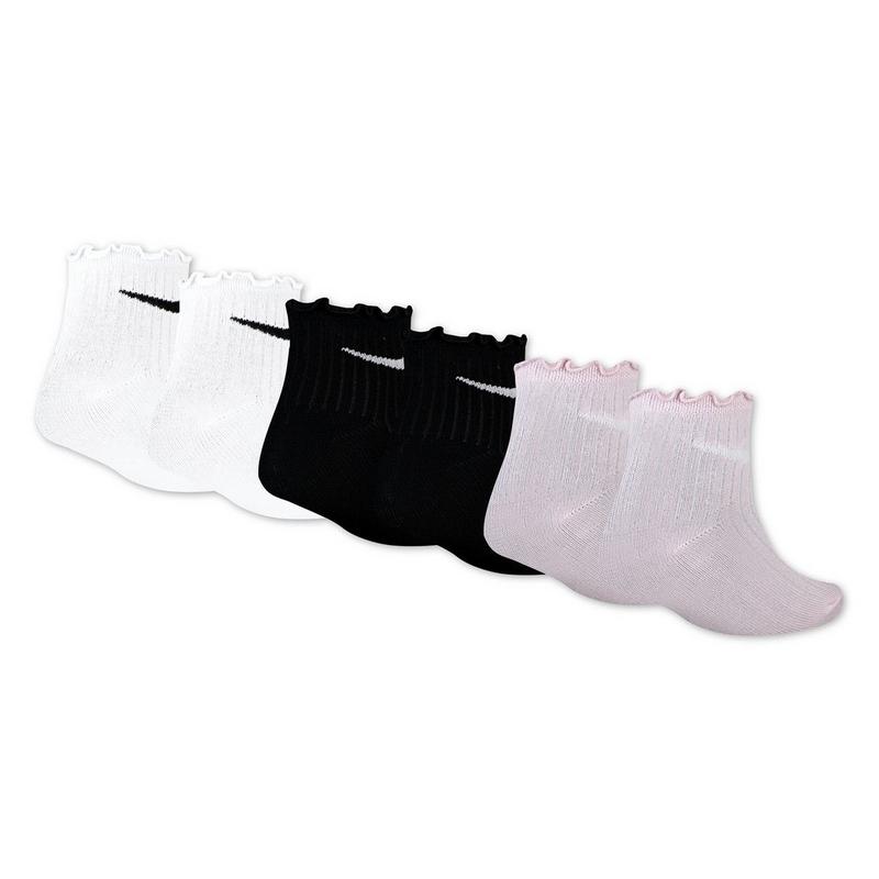 Nike Kids' Lettuce Welt Ankle Sock (6 Pack)