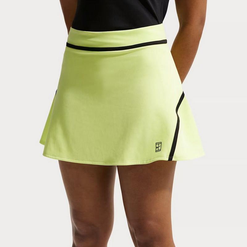 Nike Jupe de tennis &agrave; taille haute Advantage pour femmes