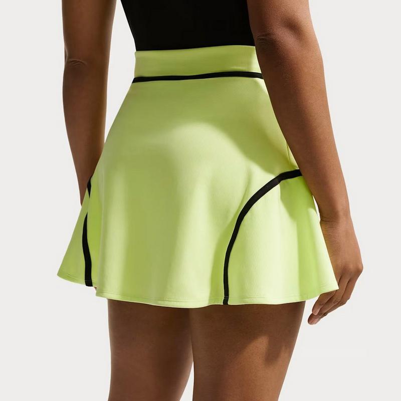 Nike Jupe de tennis &agrave; taille haute Advantage pour femmes