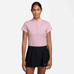 Nike Women's Cropped Short Sleeve Golf Polo