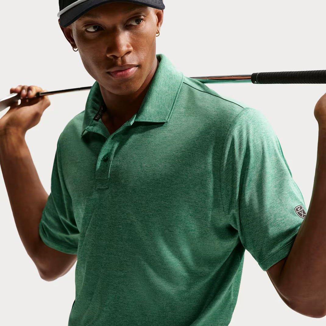 Men's Par Dri-FIT Heathered Short Sleeve Polo | Nike | Sporting