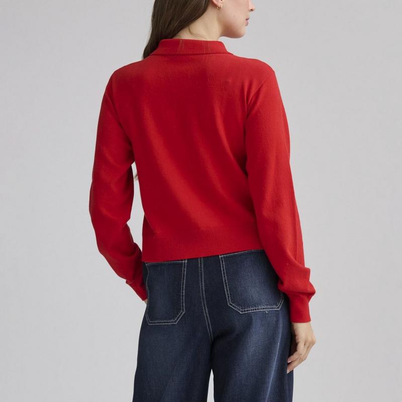 Splendid Chandail polo Phoebe pour femmes