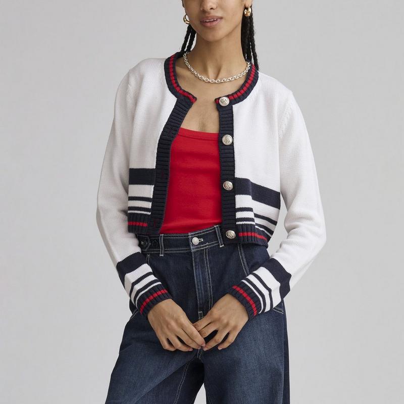 Splendid Cardigan &agrave; rayures Sailor pour femmes