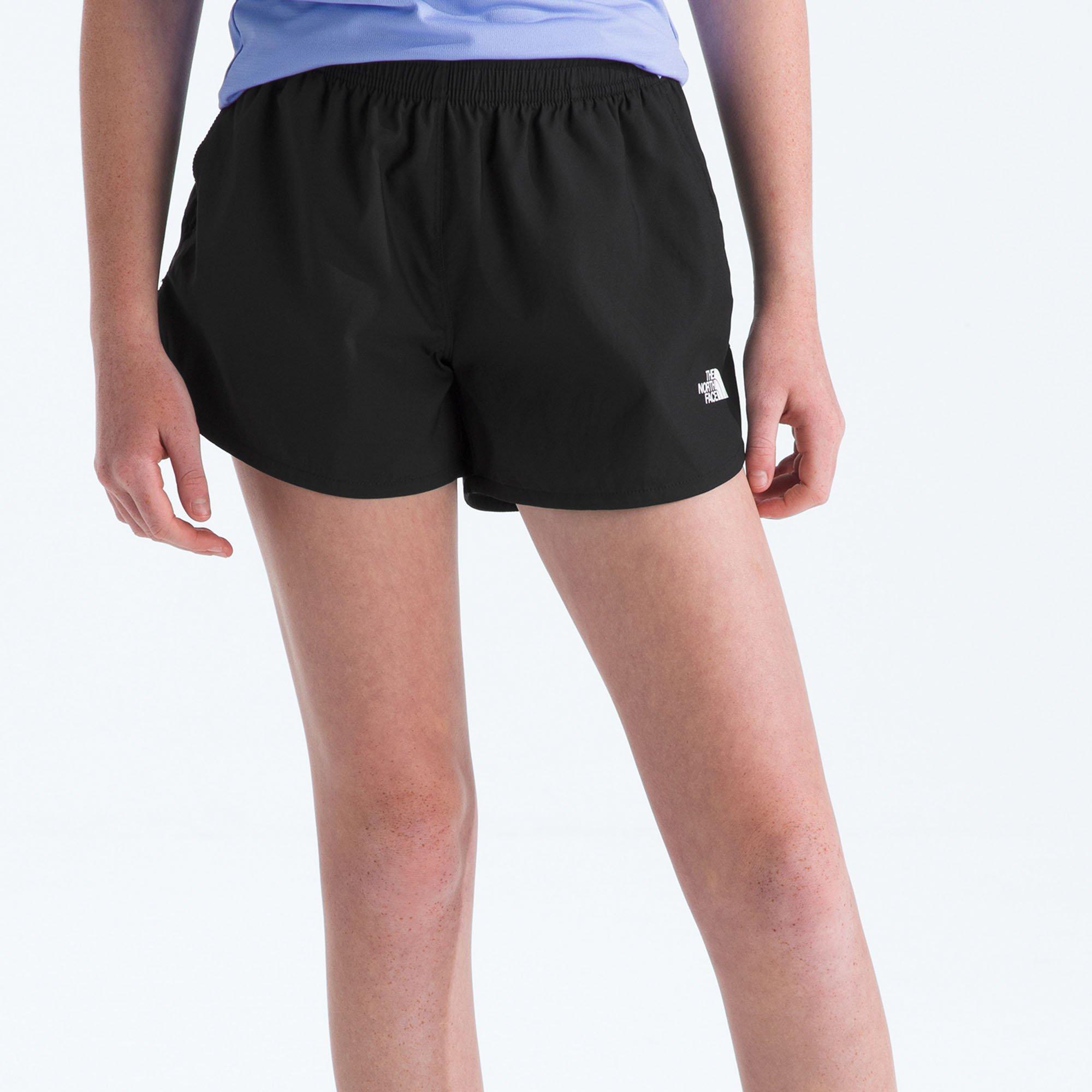The North Face | Junior's Girl's Flex Woven Shorts, Black, Size Large
