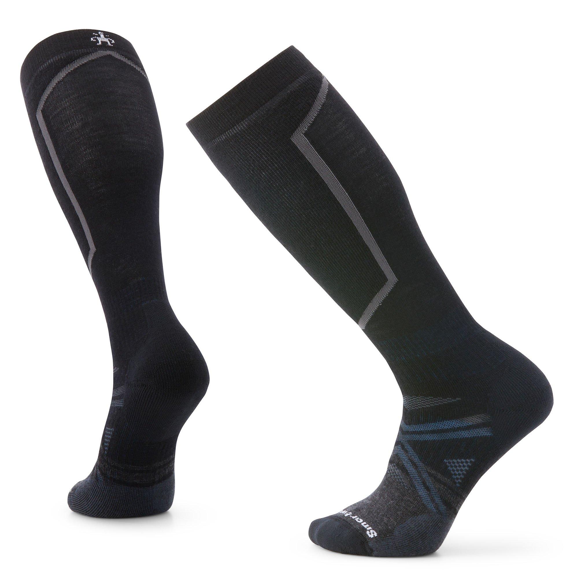 Smartwool | Men's Ski Full Cushion Over-the-Calf Socks, Black, Size Medium
