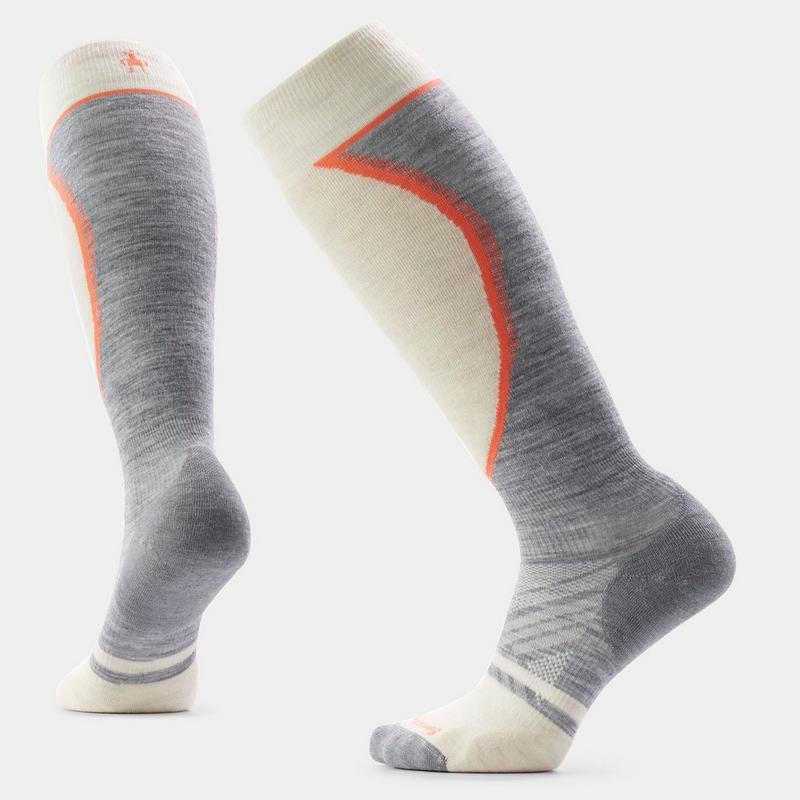 Smartwool Chaussettes de ski &agrave; rembourrage cibl&eacute; extra extensibles par-dessus mollet pour femmes