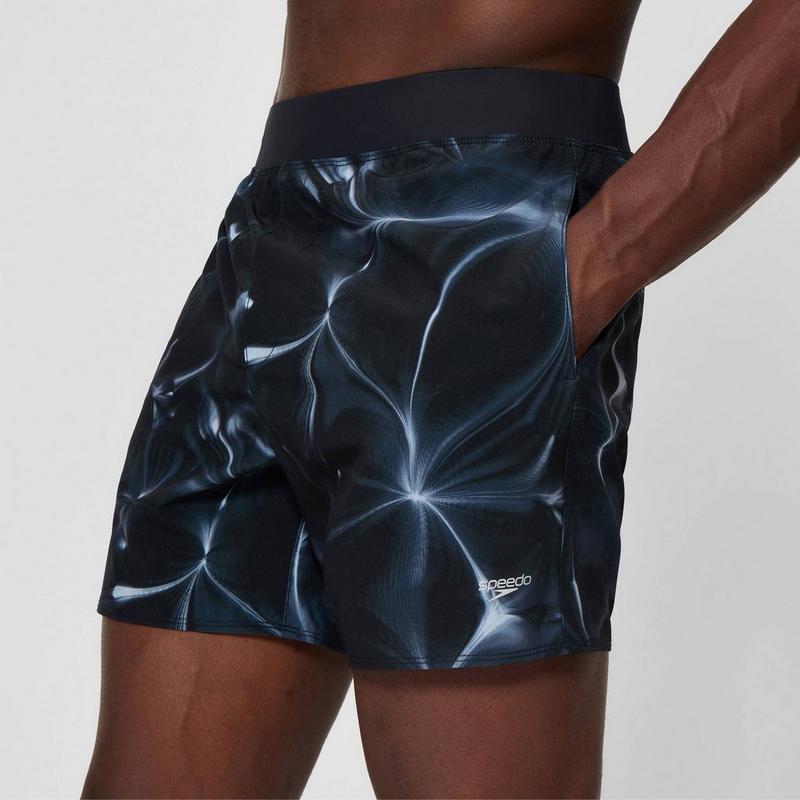 Speedo Short de bain imprim&eacute; Lookout 16 po pour hommes
