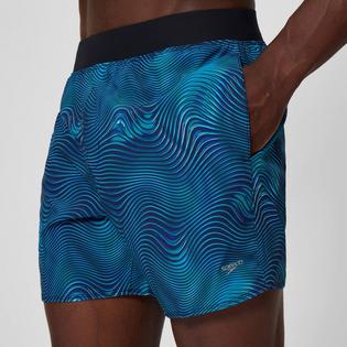 Speedo Men's Lookout Printed 16" Swim Trunk