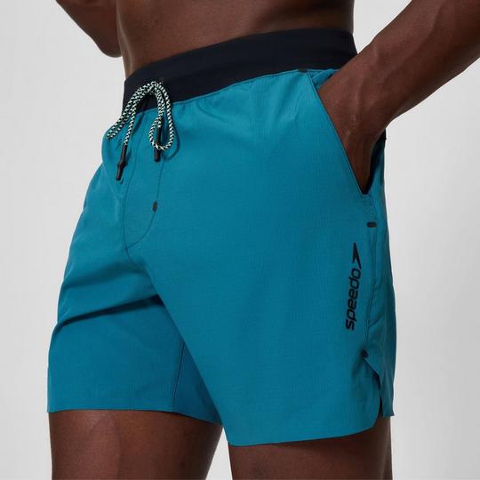 Speedo Men s Solid Never Stop Volley 16  Swim Trunk
