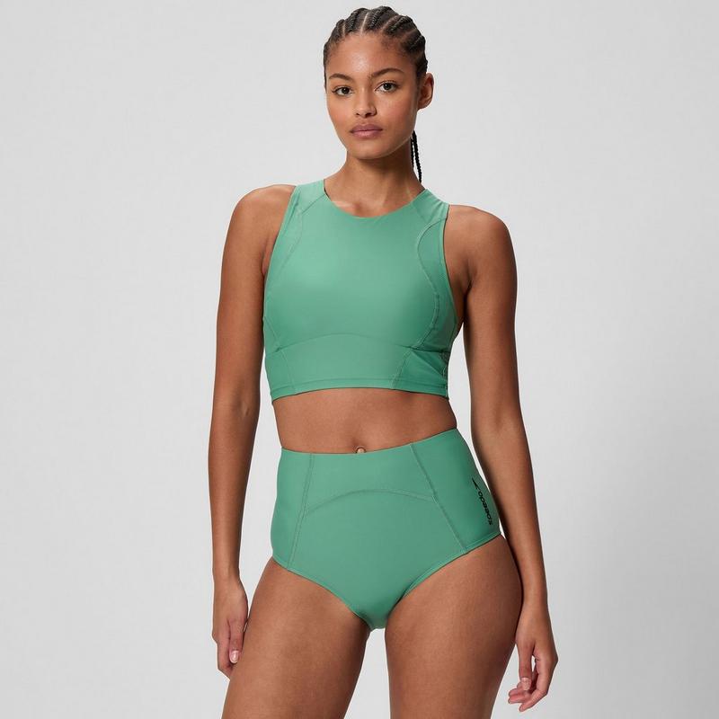 Speedo Haut de maillot court Ocean Flex pour femmes