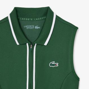 Lacoste Robe de golf Ultra Dry Heritage Trim pour femmes
