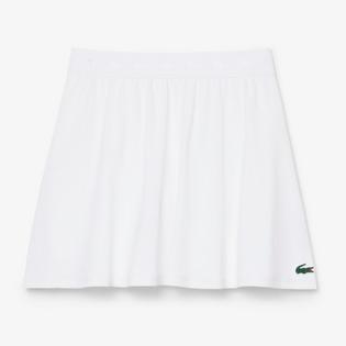 Lacoste Women's Sport Ultra Dry Stretch Piqu&eacute; Tennis Skirt