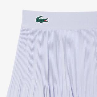 Lacoste Women's Lined Piqu&eacute; Tennis Skirt