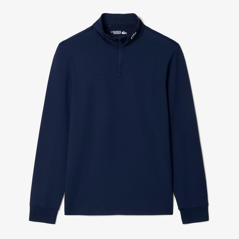 Lacoste Men's Ultra Dry Stretch 1/4-Zip Golf Top