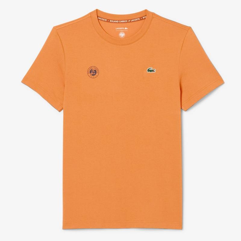 Lacoste Men's Roland-Garros Edition Ultra Dry Tennis T-Shirt