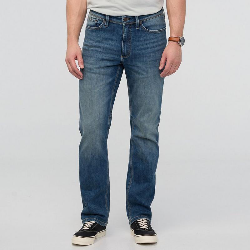 DUER Jean droit Performance Denim+ pour hommes