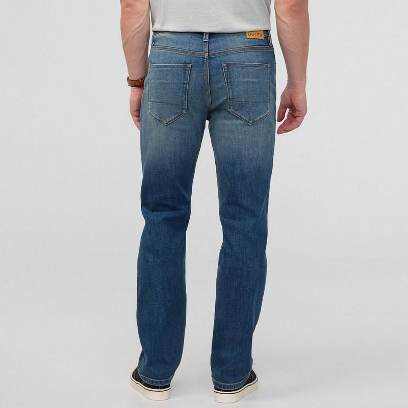 DUER Jean droit Performance Denim+ pour hommes