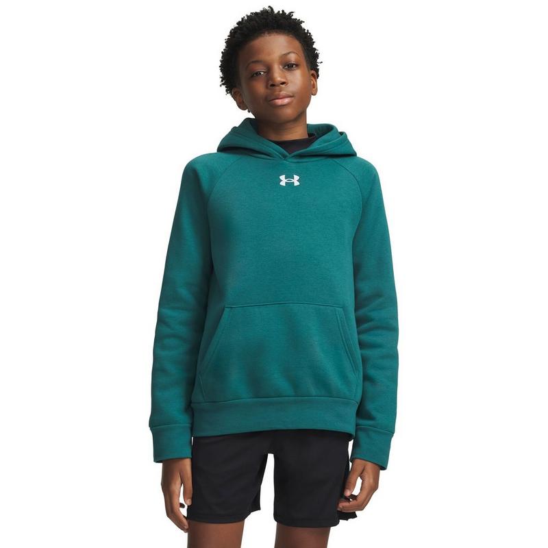 Under Armour Chandail &agrave; capuchon en molleton Rival pour gar&ccedil;ons juniors [8-16]