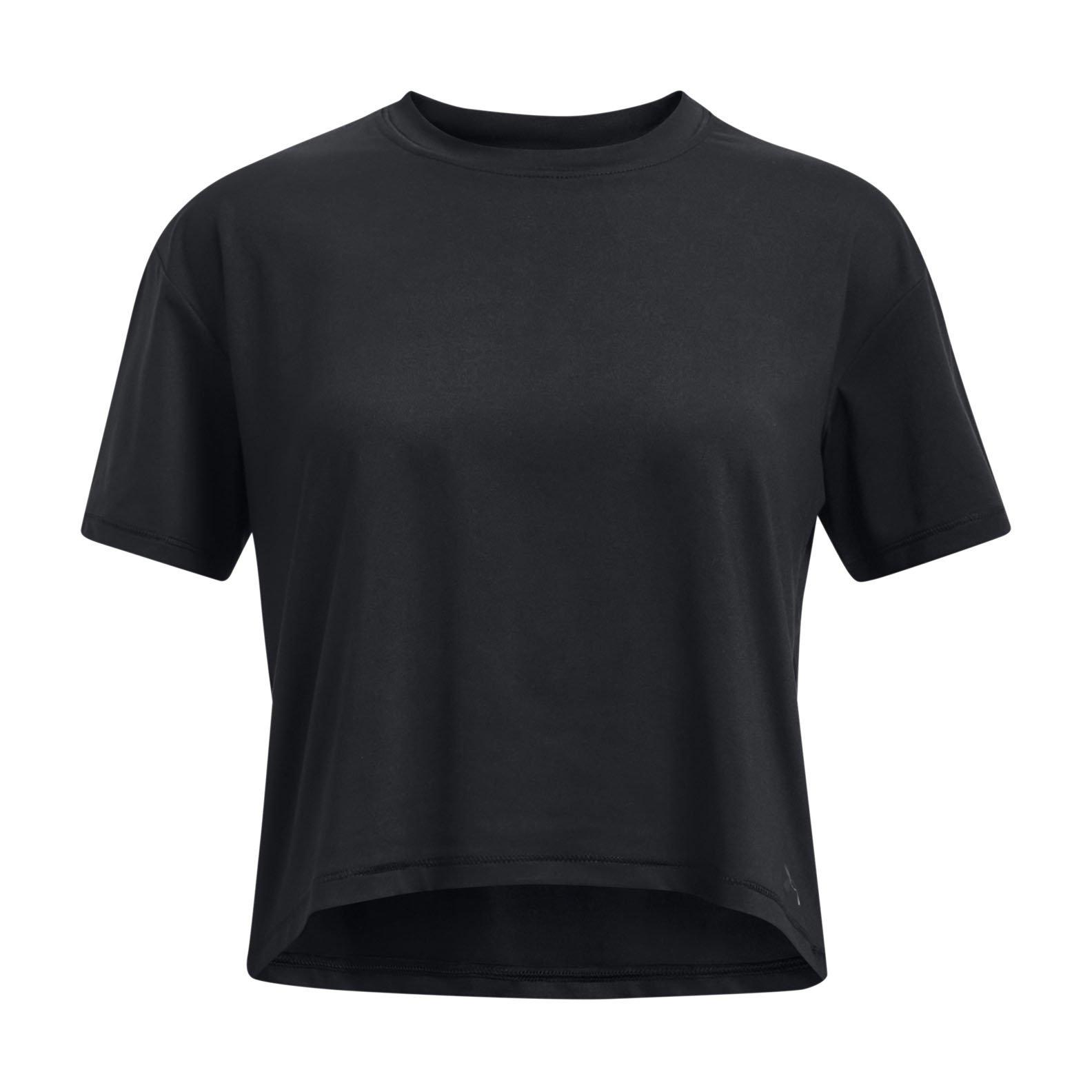 Under Armour | Junior's Girl's Motion Short Sleeve Top, Black, Size XL