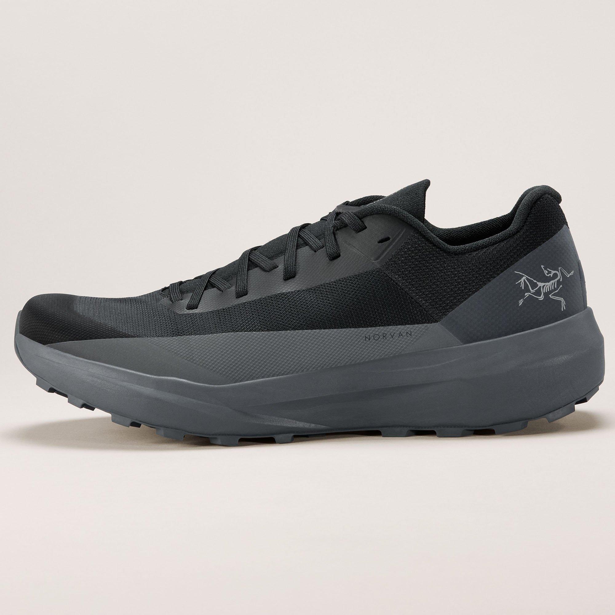 Arc'teryx | Men's Norvan LD 4 Trail Running Shoes, Black Graphite, Size 7
