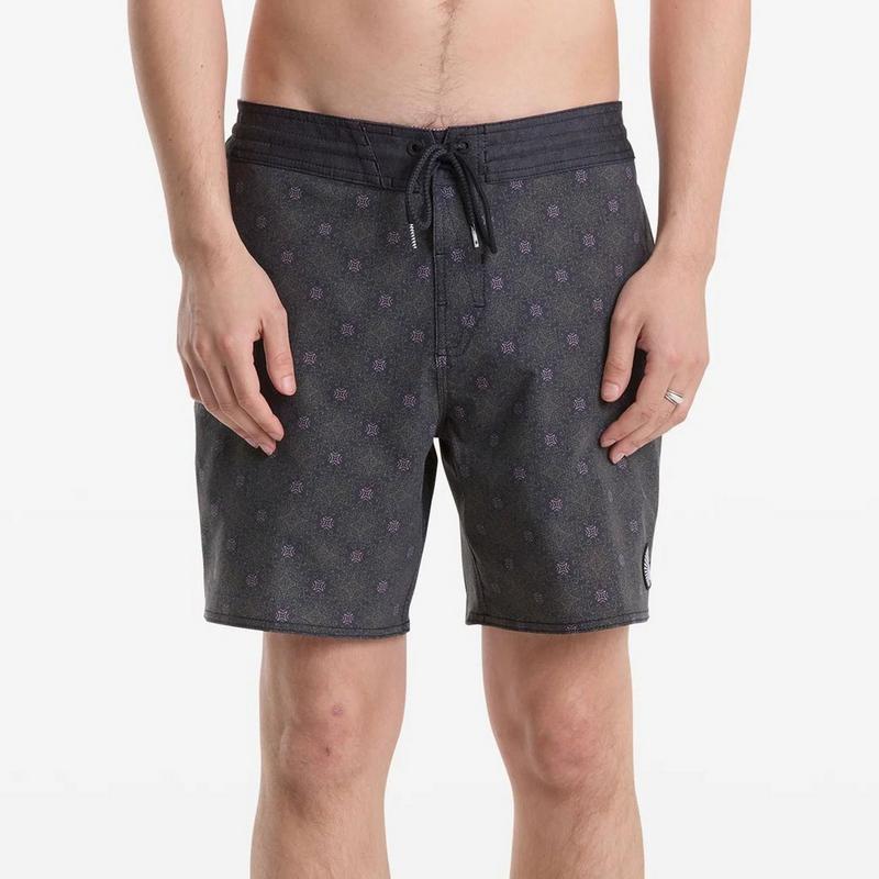 Volcom Short de bain Psyche Cotton Stoney 17 po pour hommes