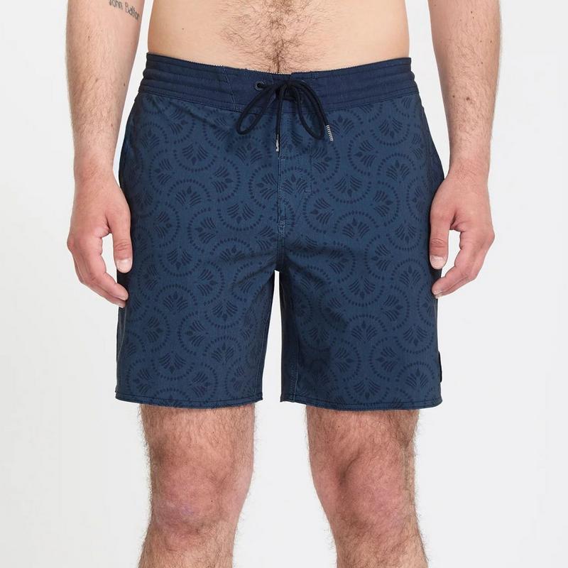 Volcom Short de bain Psyche Cotton Stoney 17 po pour hommes