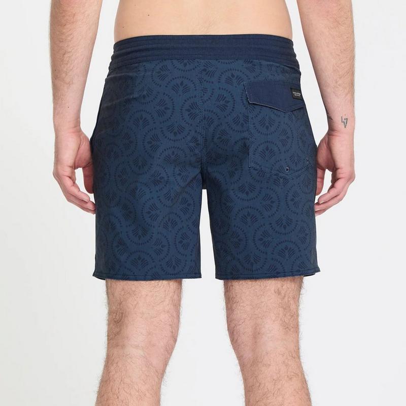 Volcom Short de bain Psyche Cotton Stoney 17 po pour hommes