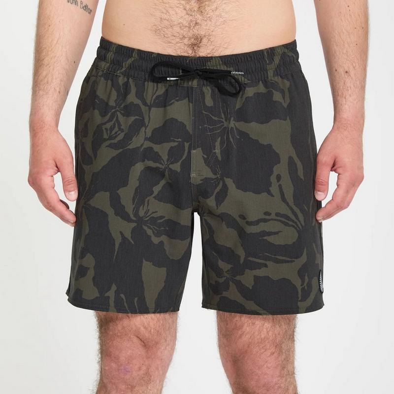 Volcom Short de bain en coton Psyche pour hommes