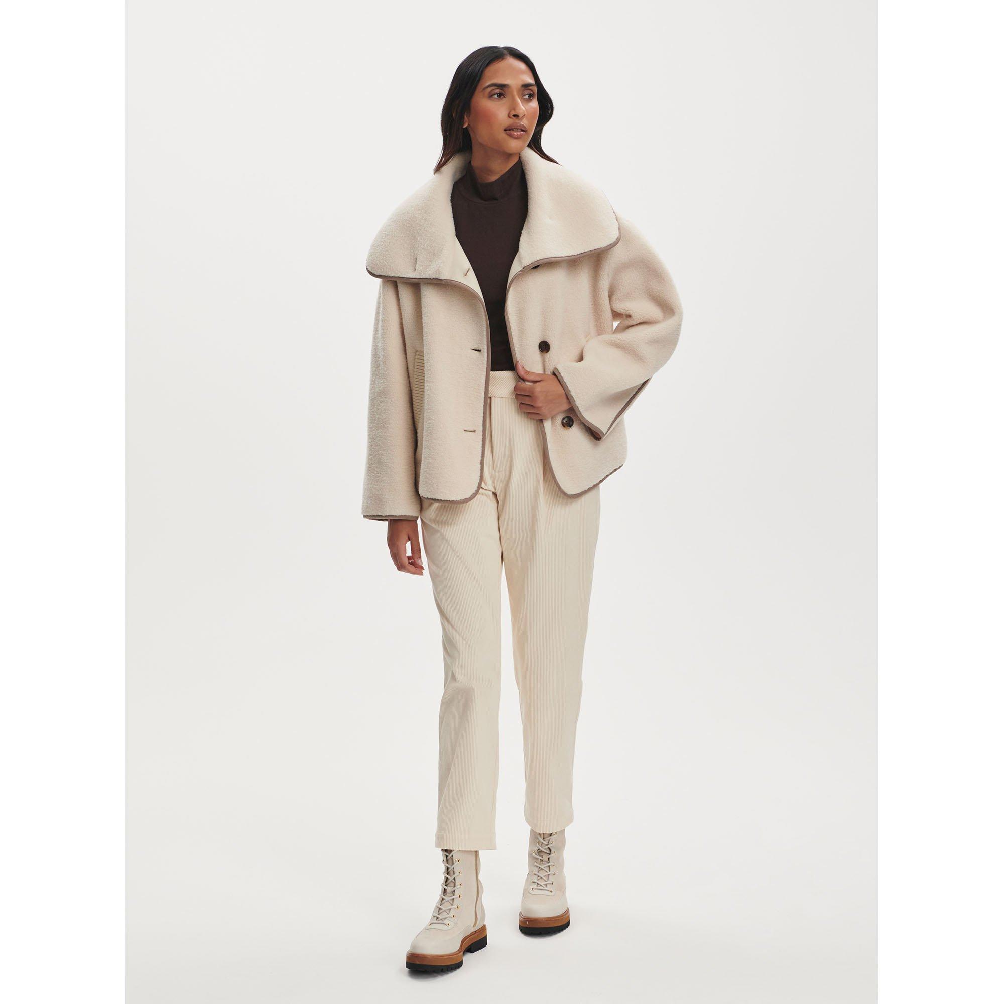 Women's Romane Boxy Sherpa Jacket | Varley | Sporting Life Online