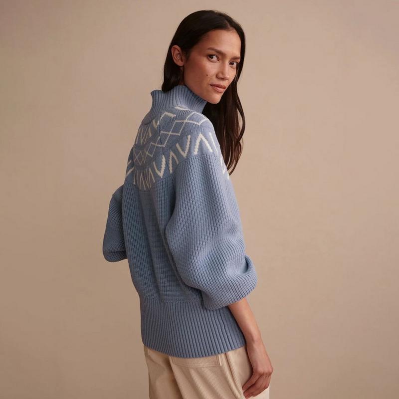 Varley Chandail tricot&eacute; Marcie &agrave; empi&egrave;cement Fair Isle pour femmes