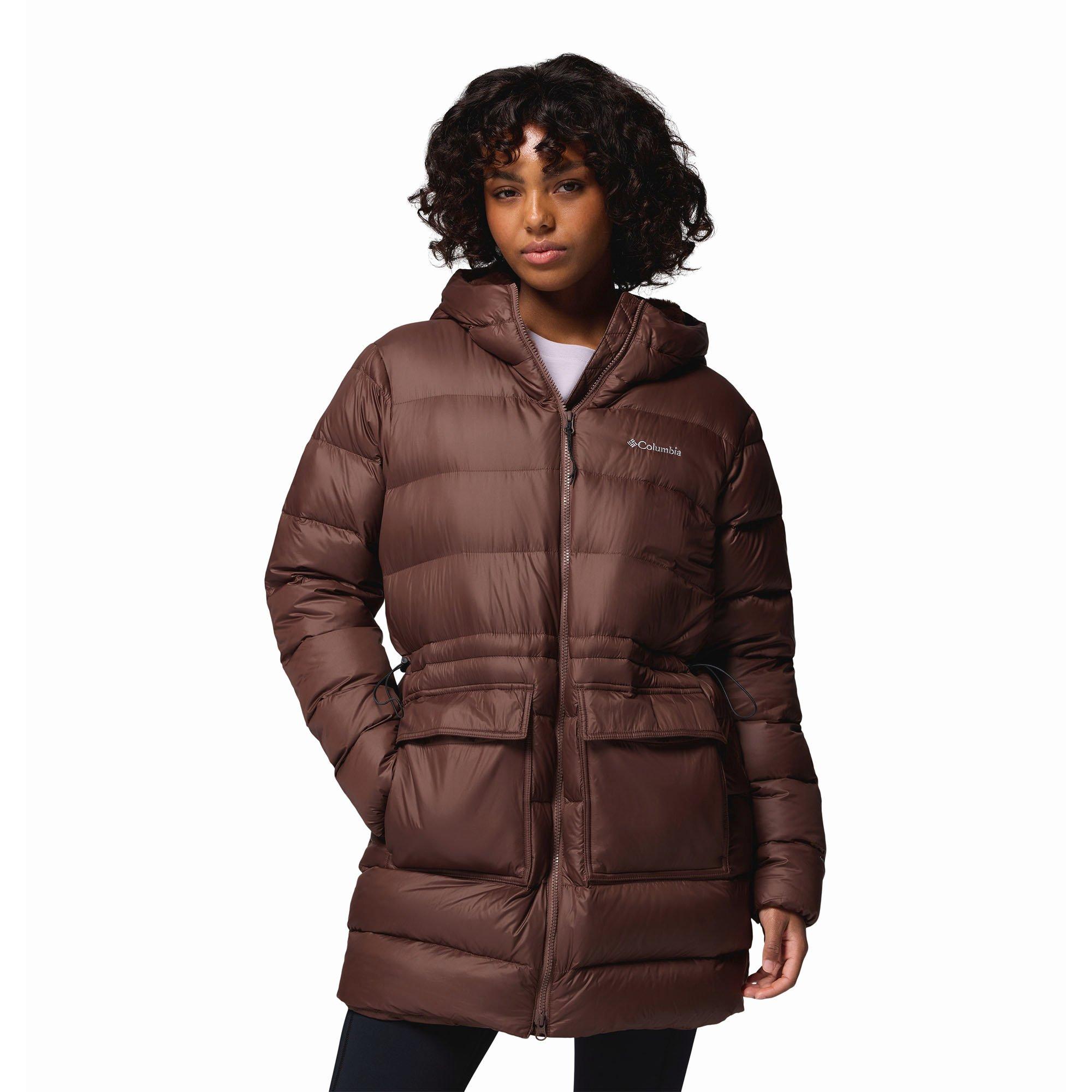 美品columbia down parka brown pink archive Women's Harmony Falls Mid Down Jacket | Columbia | Sporting