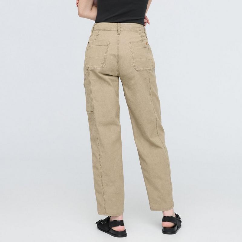 DUER Pantalon utilitaire en toile extensible pour femmes