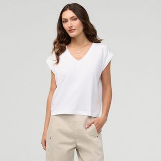 DUER T-shirt col en V PurePima Dolman pour femmes