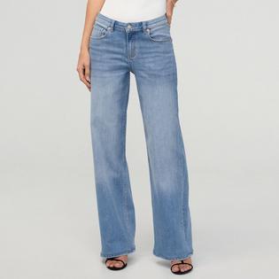 DUER Jean droit &agrave; taille mi-haute Performance Denim+ pour femmes