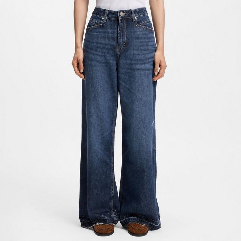 BOSS Jean Slouchy &agrave;jambe large pour femmes