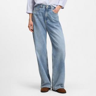 BOSS Jean Marlene taille haute pour femmes