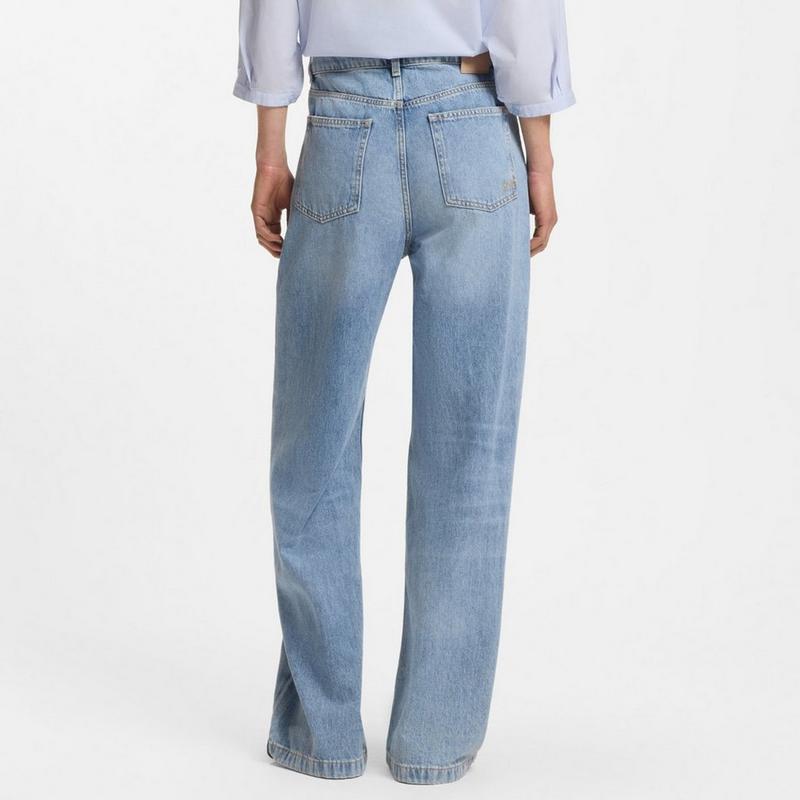 BOSS Jean Marlene taille haute pour femmes