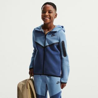 Nike Chandail &agrave; capuchon avec glissi&egrave;re Sportswear Tech Fleece pour juniors [7-16]