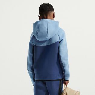 Nike Chandail &agrave; capuchon avec glissi&egrave;re Sportswear Tech Fleece pour juniors [7-16]
