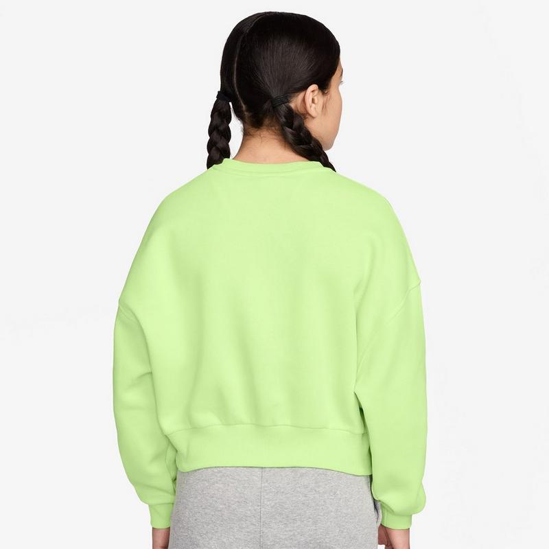 Nike Chandail Sportswear Club Fleece &agrave; coupe carr&eacute;e pour filles juniors [7-16]