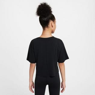 Nike Haut &agrave; manches courtes One Relaxed Dri-FIT pour filles juniors [7-16]