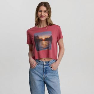 Tentree Women's Lake View Crop T-Shirt