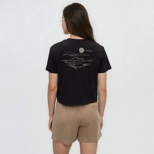 Tentree Women's Wild Rose Lake Crop T-Shirt